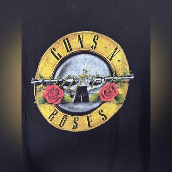 Black Guns N' Roses Graphic T-Shirt Size Small Black - Picture 2 of 6